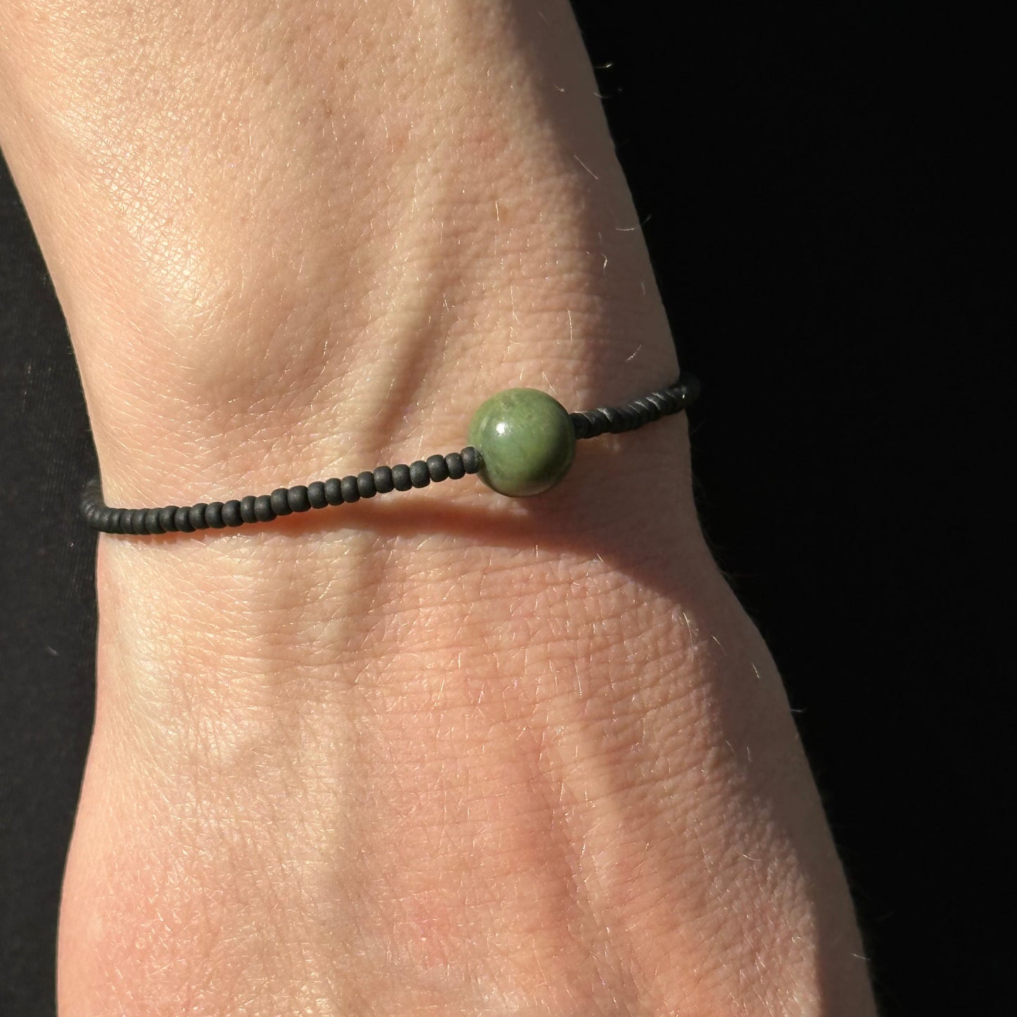 Canadian Jade Gemstone Bracelet