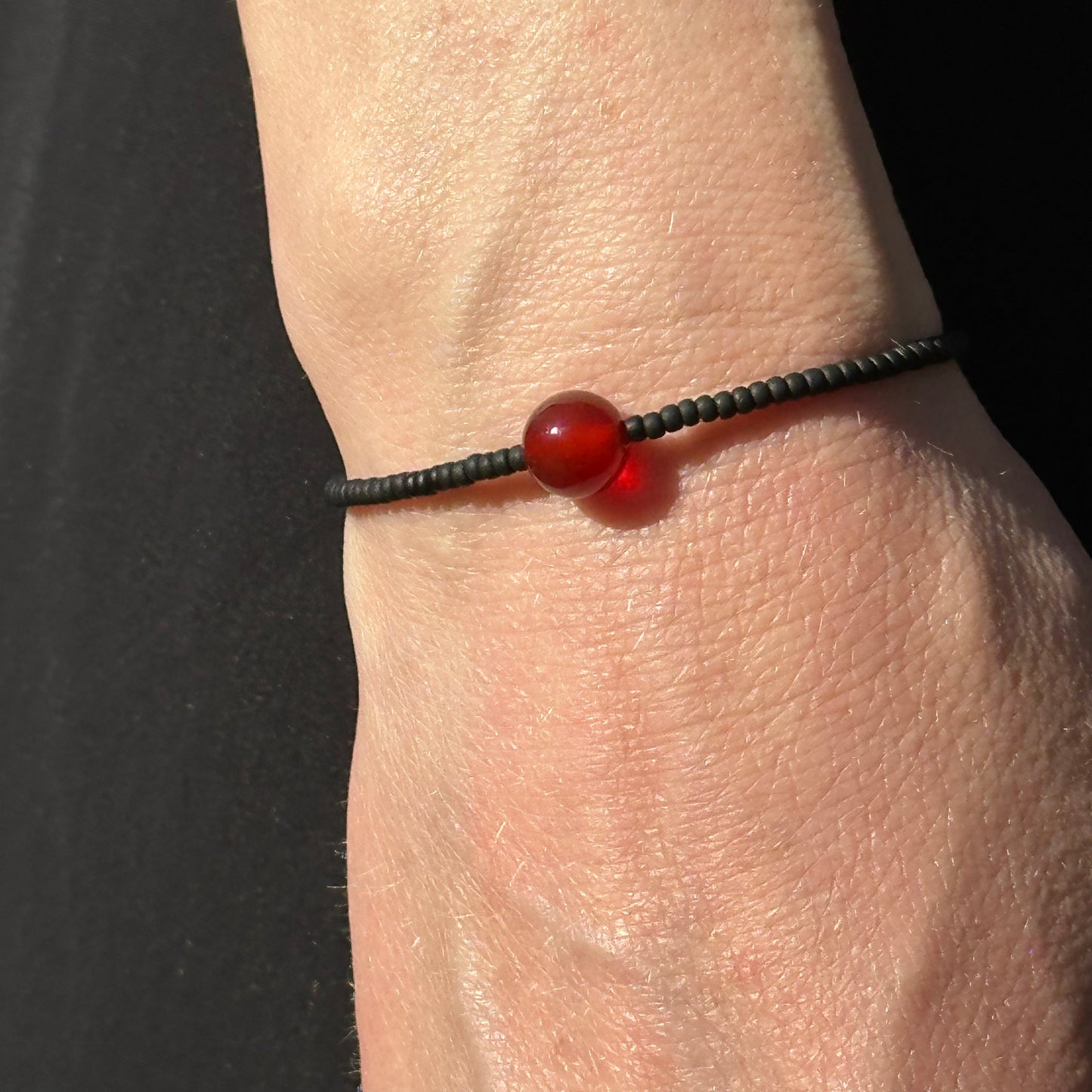 Carnelian Gemstone Bracelet