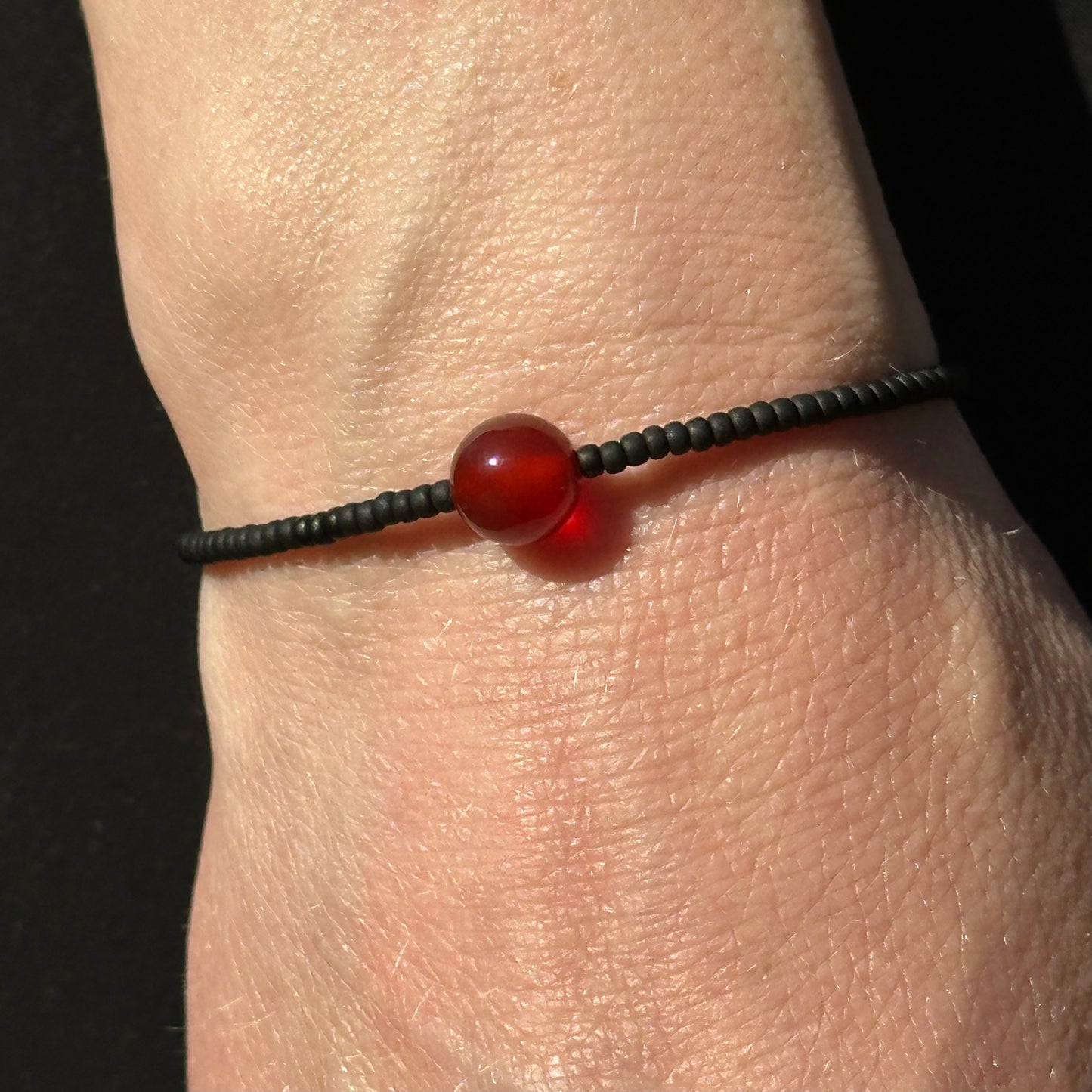 Carnelian Gemstone Bracelet