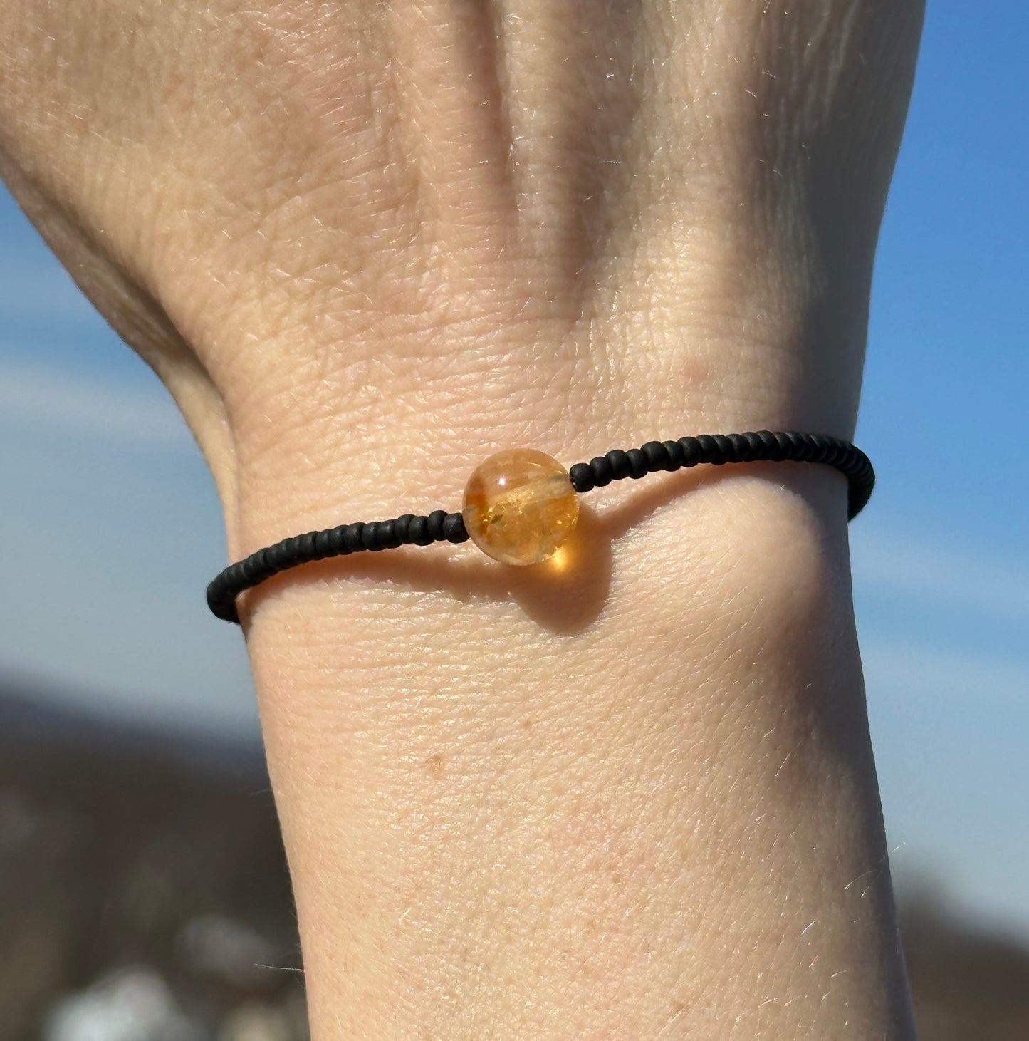 Citrine Gemstone Bracelet