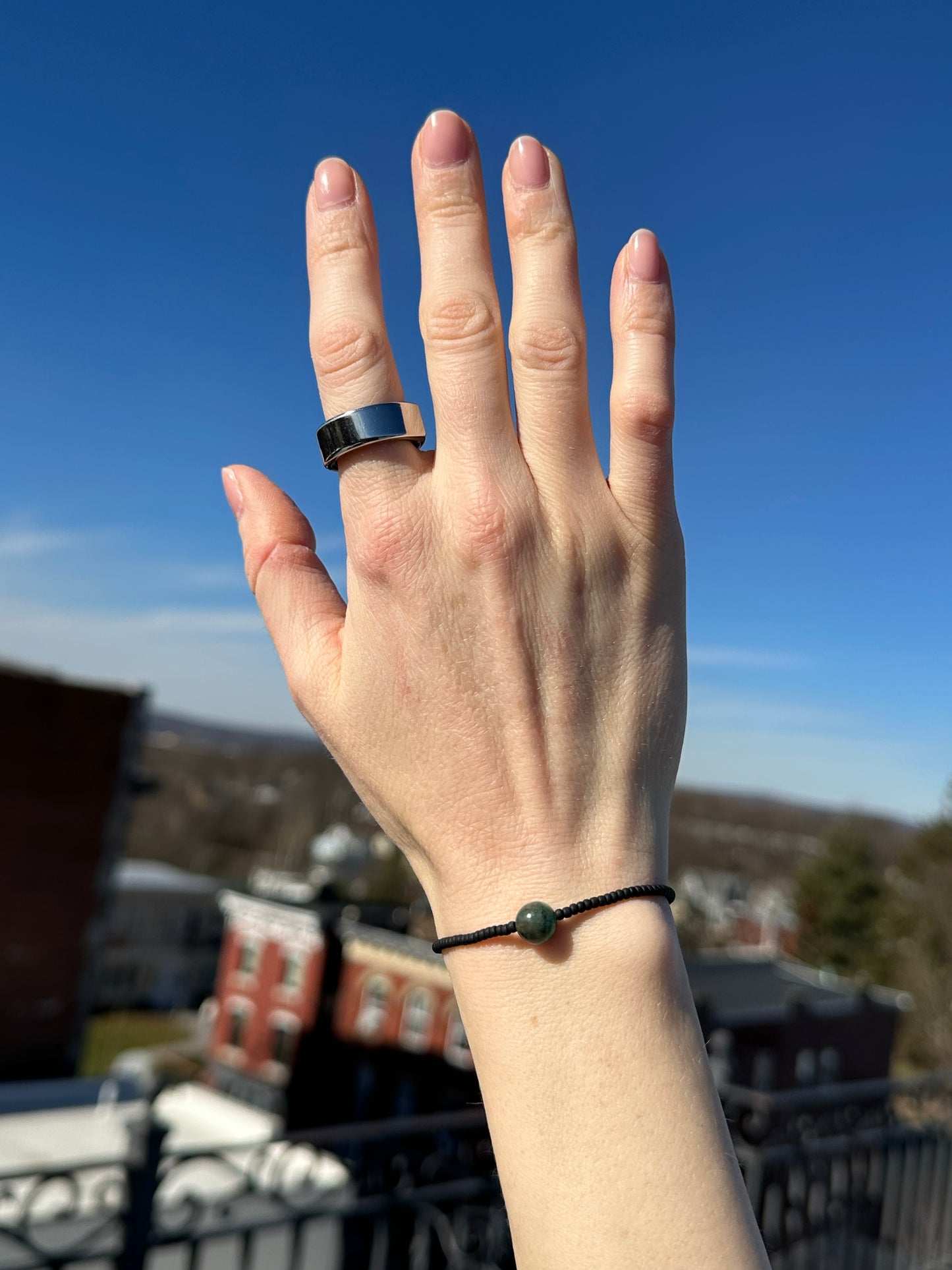 Emerald Gemstone Bracelet