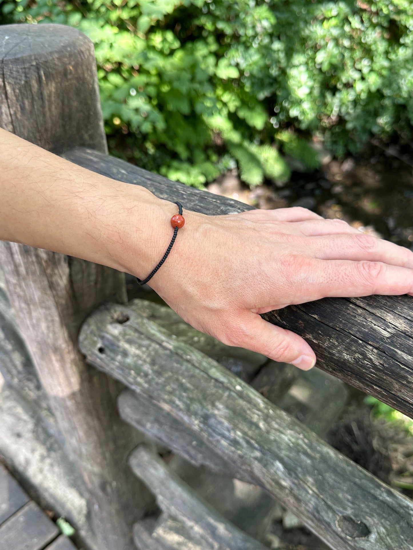 Red Jasper Gemstone Bracelet