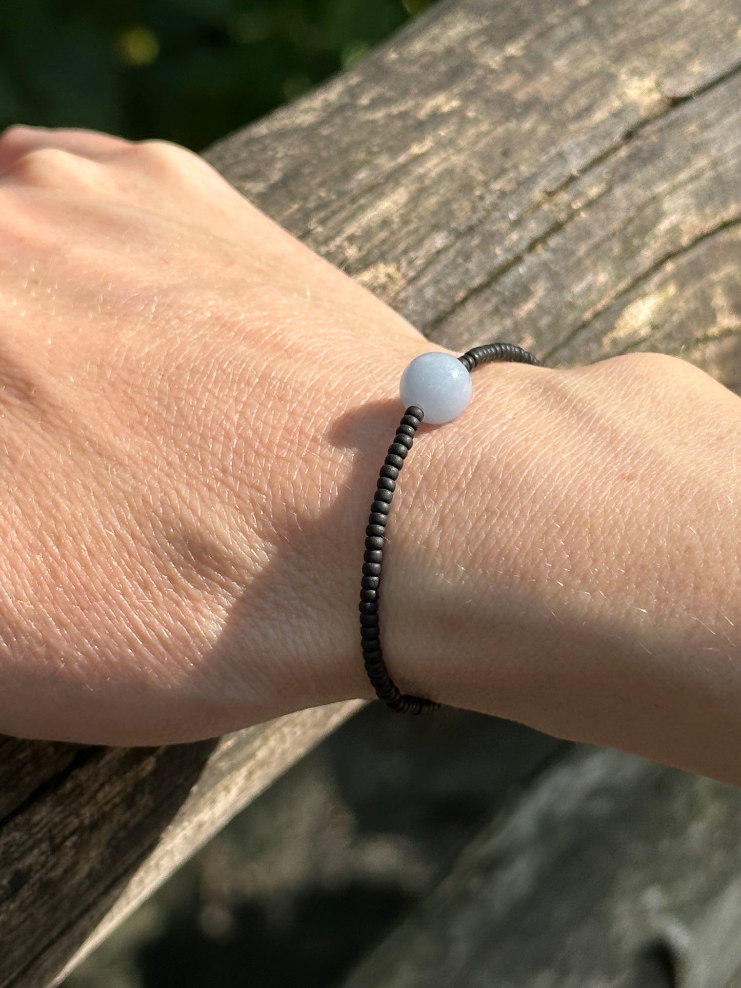 Angelite Gemstone Bracelet