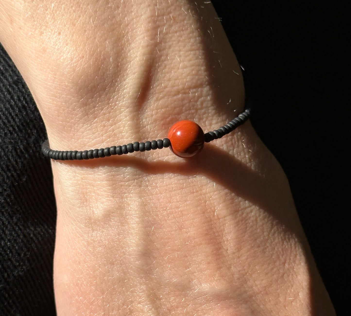 Red Jasper Gemstone Bracelet