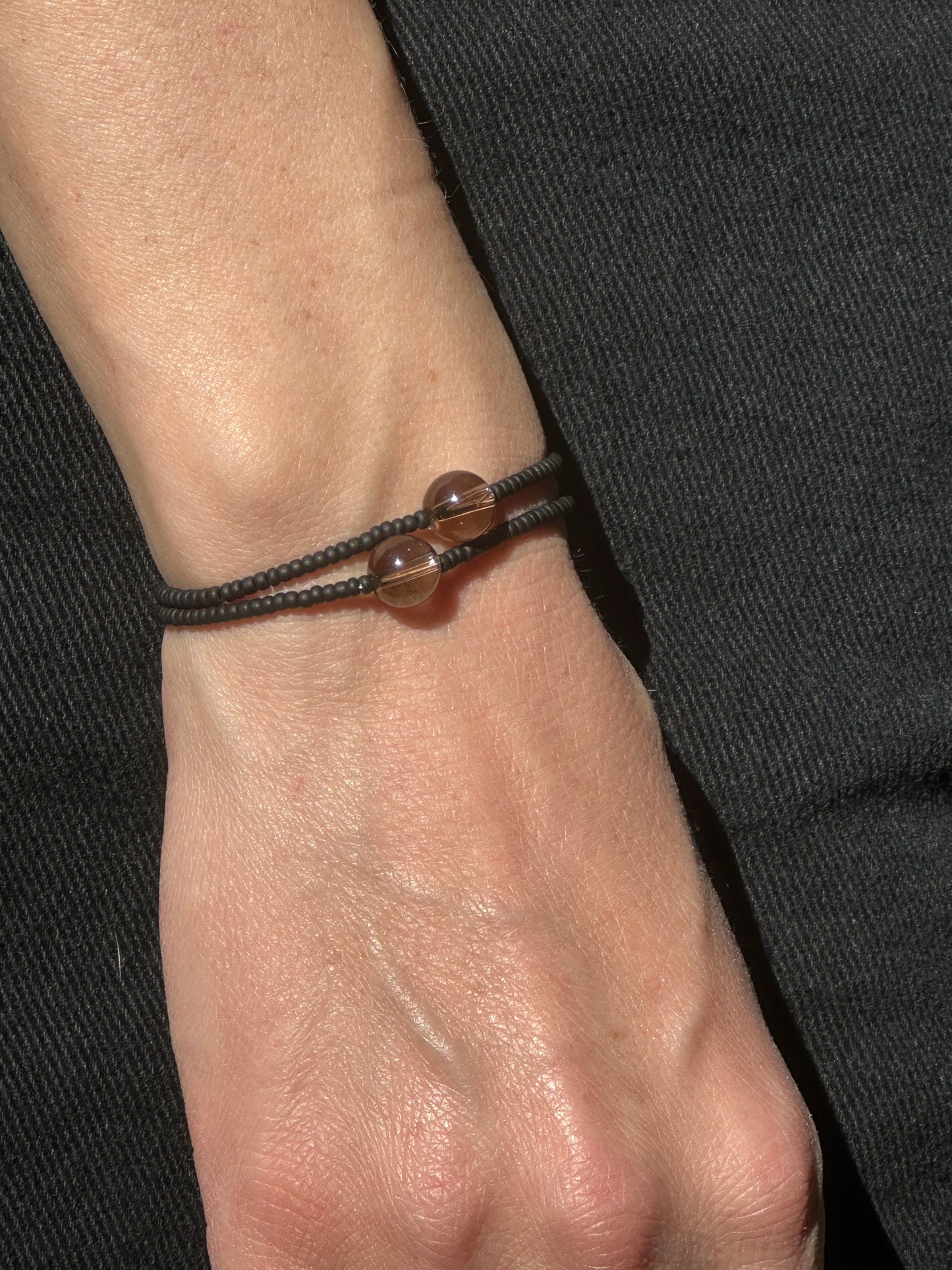 Smoky Quartz Gemstone Bracelet