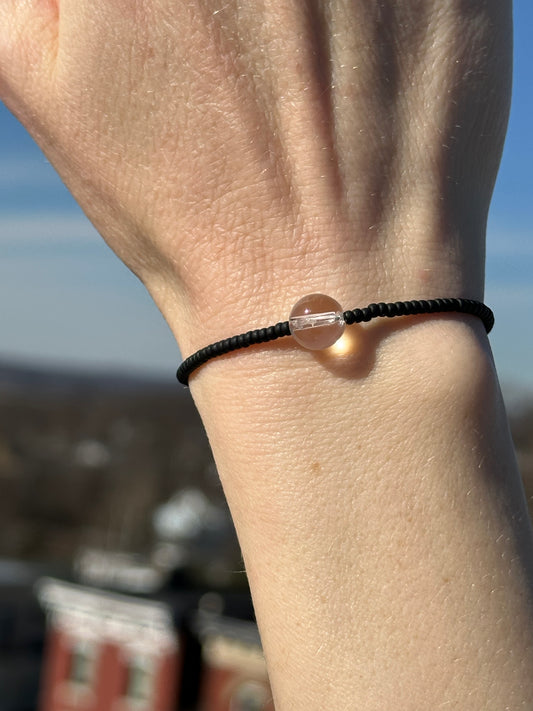 Clear Quartz Gemstone Bracelet