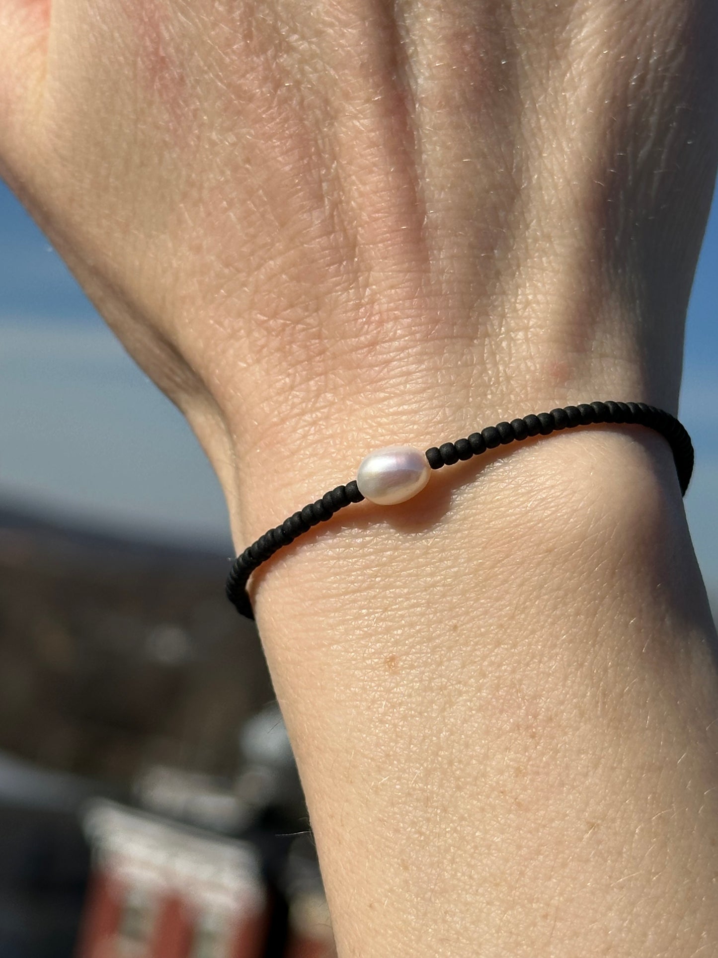 Single Pearl Bracelet